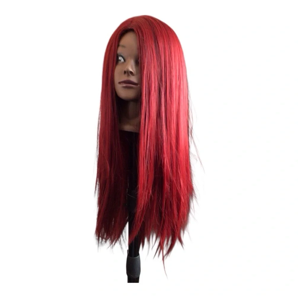 Cherry Red Layered Hair Extensions